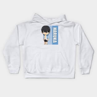 Free Chibi Haruka Nanase Kids Hoodie